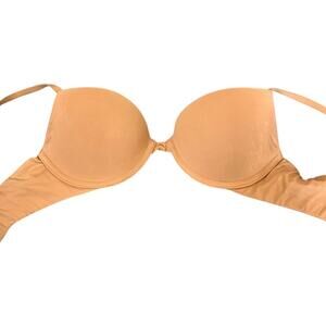 Victoria’s Secret Padded Plunge Bra in Nude Size 32B